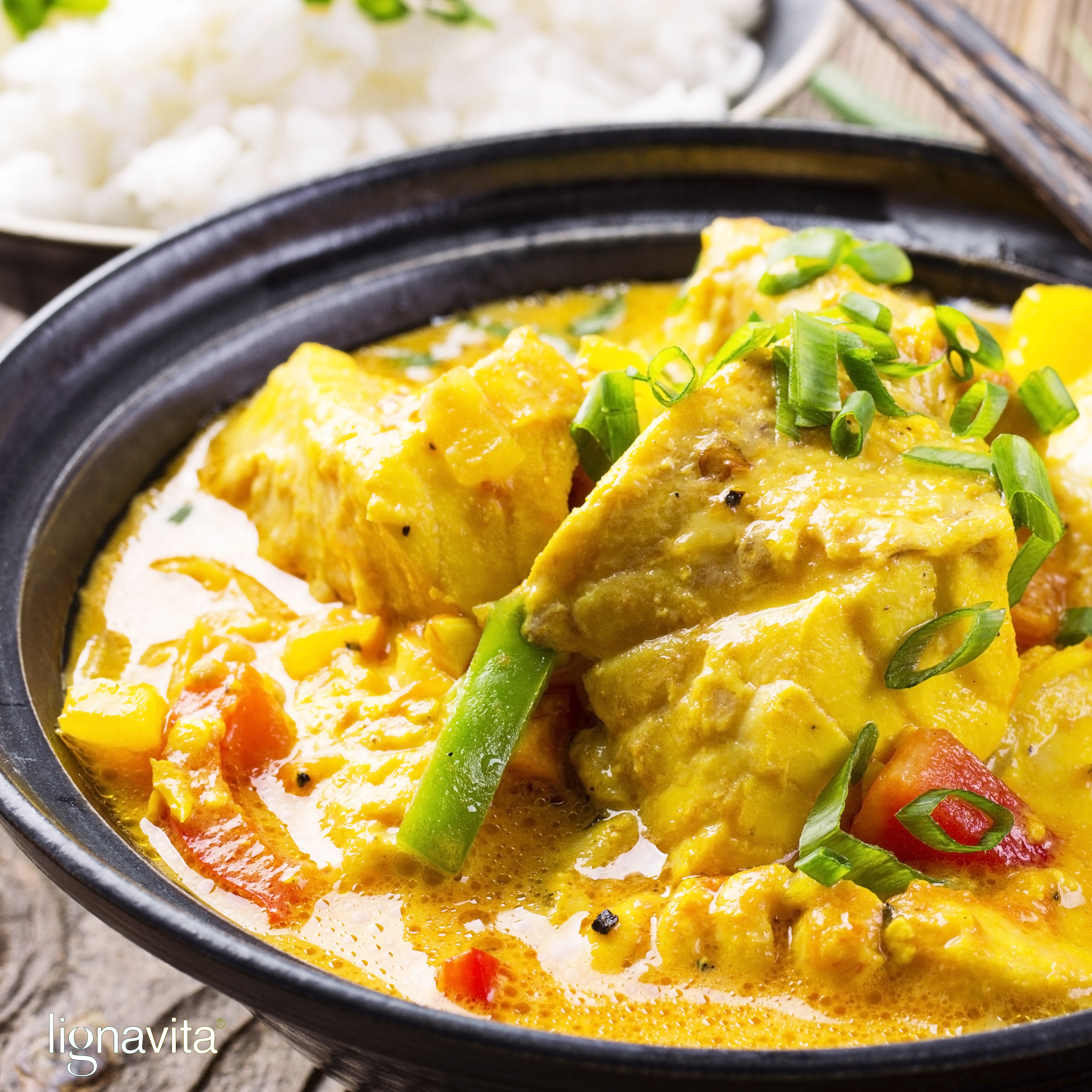 Snelle kabeljauw met curry